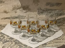Série de 6 verres publicitaires à bière PÉLICAN, 0,25l