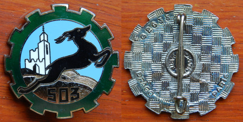 503 régiment train dos - rÉgiment, train,