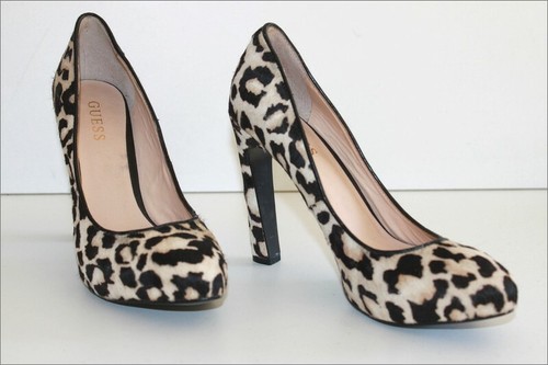 Guess escarpins fourrure rase - fourrure,