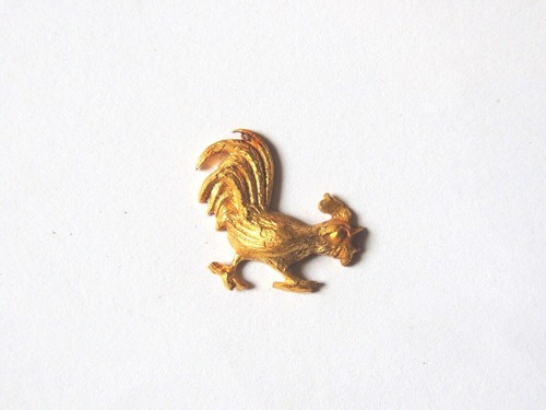 Ancien ornement applique - applique, coq