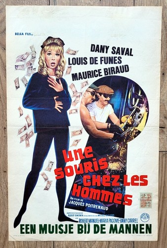 Belgian poster une souris chez - souris,