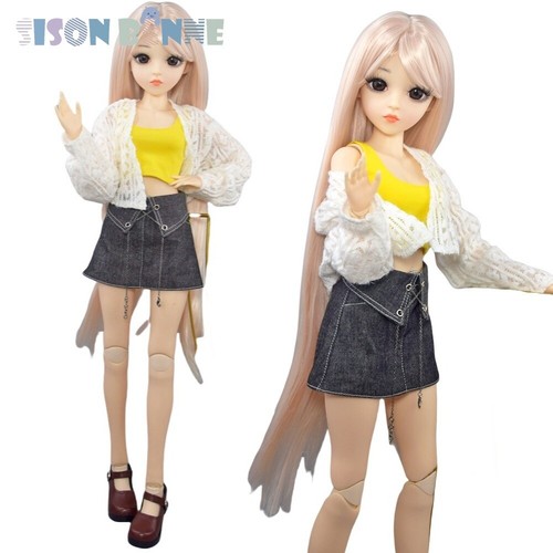 Poupée bjd 60cm maquillage - poupée,