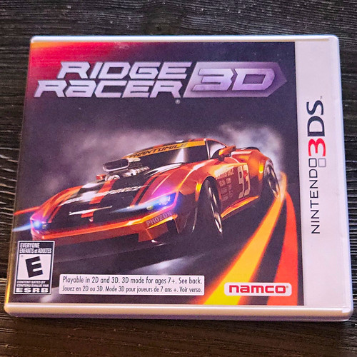 Namco ridge racer nintendo - racer, 3d