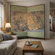 Japanese byobu paravent à