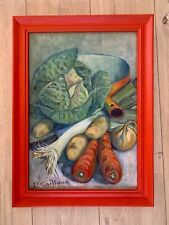 peinture à l'huile "légumes