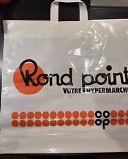 Rare ancien sac En Plastique publicitaire Supermarché Coop Année 1970