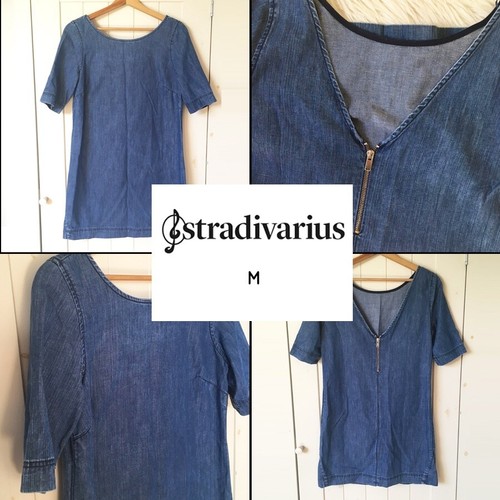 Robe jean stradivarius m - robe,