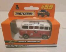 vw volkswagen combi T1 samba rouge matchbox 1/64 T1 bully kombi t2 t3 t4 van