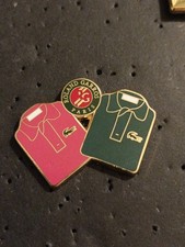 Pin's Roland Garros Lacoste