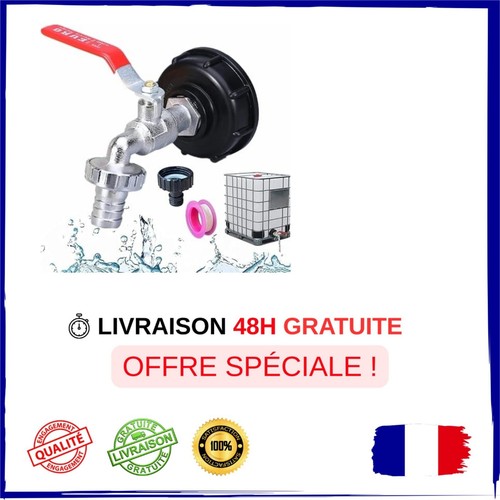 Robinet cuve 1000l adaptateur - cuve,