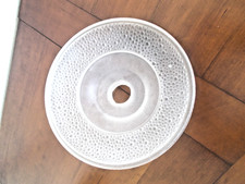 Abat jour verre signé