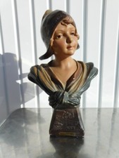 BUSTE EN PLATRE FEMME