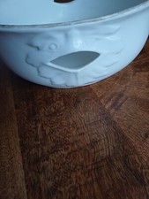 Ancien Crachoir  Porcelaine Céramique Objet De Vitrine Art Nouveau Limoges 