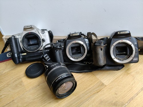 Lot canon dslr cameras - canon,