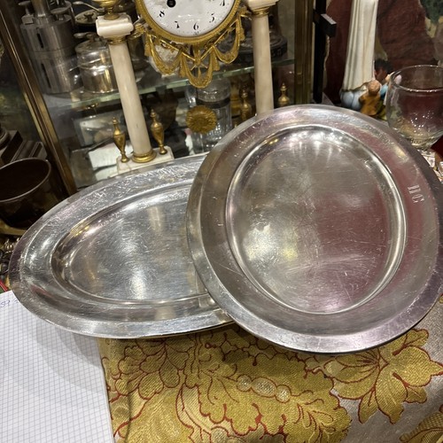Anciens plat ovales - 2,