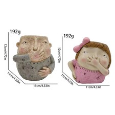 Pot de jardinière à tête