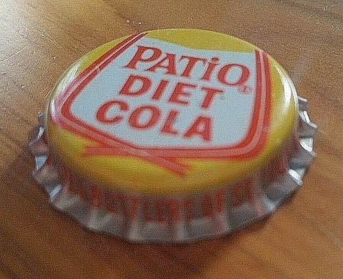 Patio diet cola - diet, cork