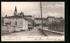 CPA Poncin, L´Entree