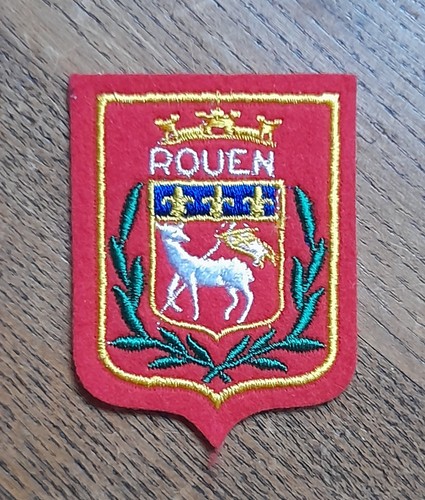 Ecusson brodé rouen - ecusson, de