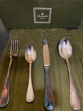 CHRISTOFFLE SET DE TABLE ARGENT CUILLERE COUTEAU FOURCHETTE EN COFFRET