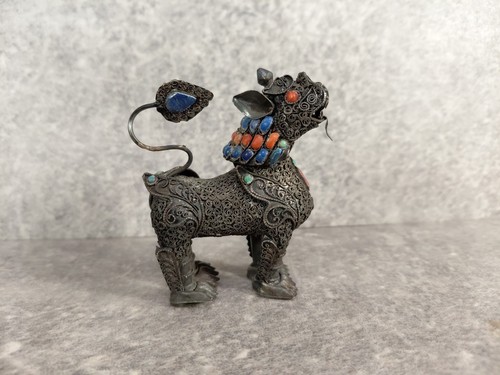 Figurine chien fô flacon - fô.,