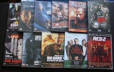 BRUCE WILLIS : GROS LOT 22 FILMS DVD APEX Sin City RED 1 2 Die hard OTAGE ...