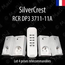 SilverCrest RCR DP3 3711-A lot de 4 prises télécommandées occasion