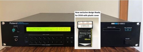 Roland d550 memory card - roland, with