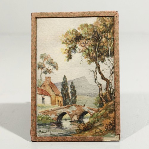 Aquarelle sur papier - , paysage