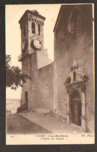 Cannes eglise suquet - eglise, du