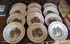 12 Assiettes  Moulin des Loups