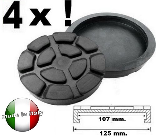 Bloc caoutchouc d 125 - de,