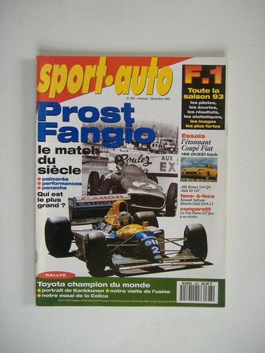 Sport auto 383 - sport, safrane