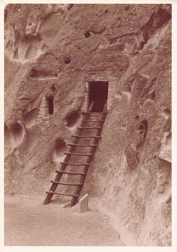 Etats unis cave kiva - etats, bandelier