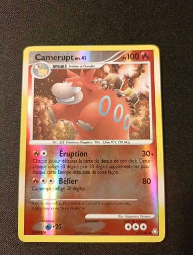Carte pokemon camerupt 146 - carte,
