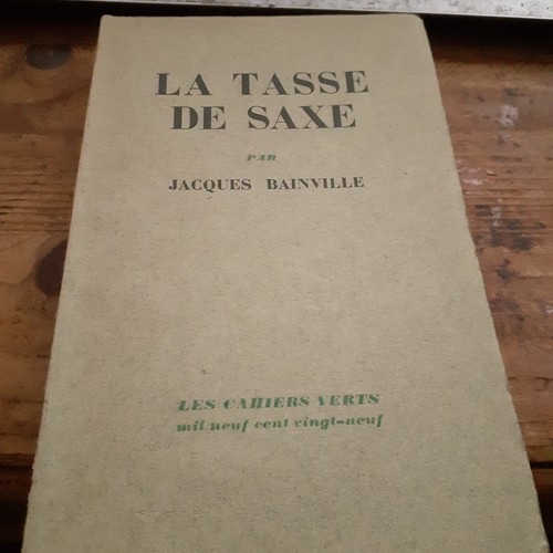 Tasse saxe jacques - tasse, de