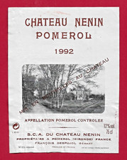 91 89 Etiquette BORDEAUX