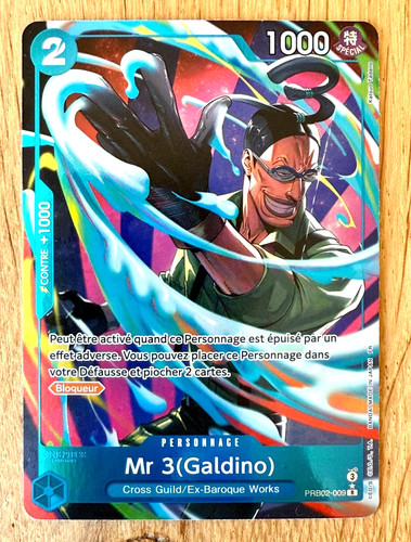 Carte one piece mr 3 - carte,