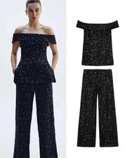 Zara Sequins Vest Top & Volume