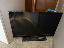 Samsung Black TV with Remote
