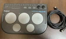 Roland PAD-5 HANDYPAD MIDI PAD Five Pads 14 Preset Rhythm Patterns DC1.5V x6