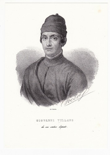 Portrait xixe giovanni villani - giovanni,