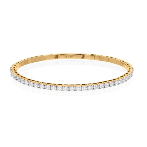 18k jaune 52ct diamant - 18k,