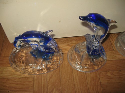 Figurines dauphins en - figurines,