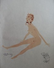 Jean-Gabriel DOMERGUE : Nu