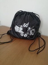 SAC A DOS NOIR SCOOTS VESPA