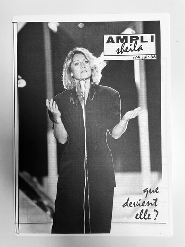 Journal fanzine ampli - journal, sheila