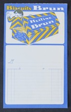 Facture 1920 LES BISCUITS BRUN