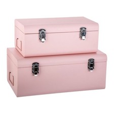 Lot de 2 Malles de Rangement