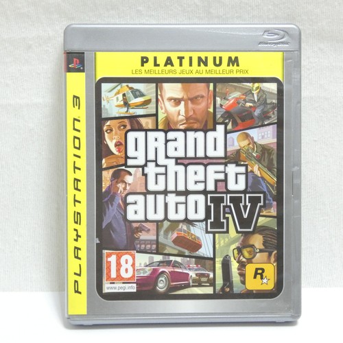 Jeu ps3 gta sans notice - iv,